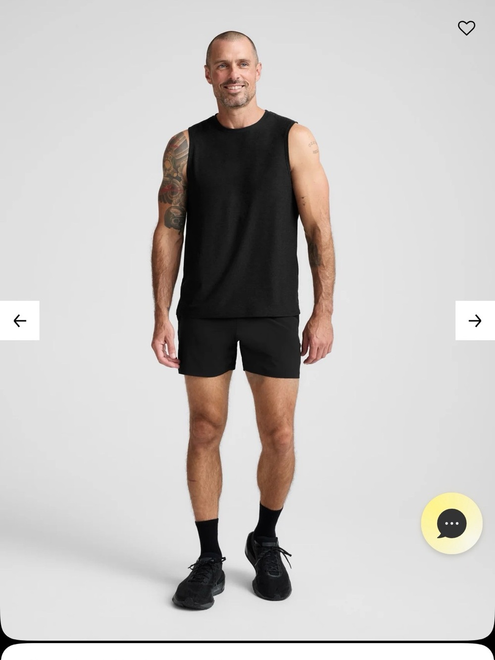 Beyond Yoga Men's Black Athletic Shorts